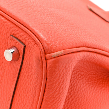 Hermes Togo Birkin 30 Capucine 16 of 21