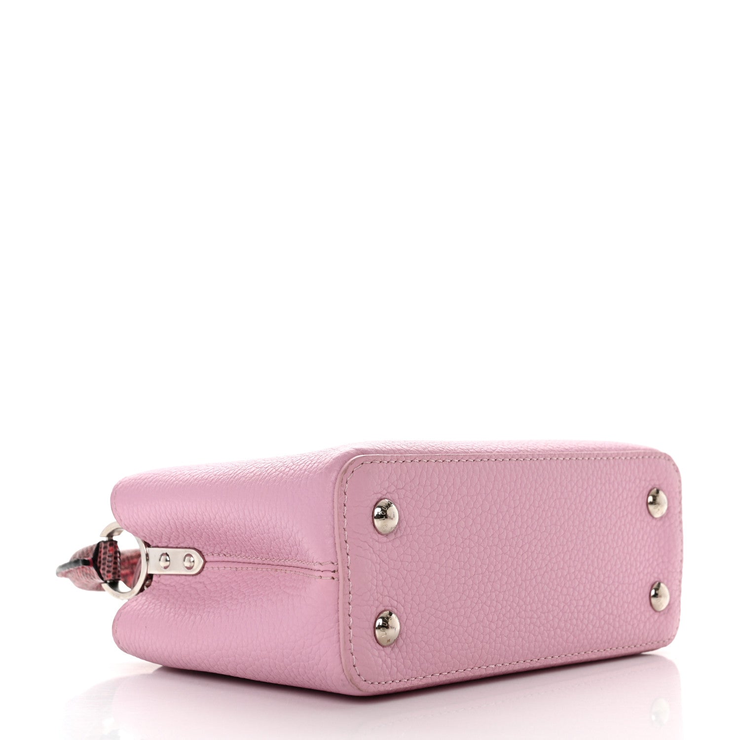 Louis Vuitton Taurillon Ayers Capucines Mini Pink 4 of 11