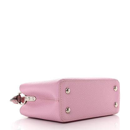 Louis Vuitton Taurillon Ayers Capucines Mini Pink 4 of 11