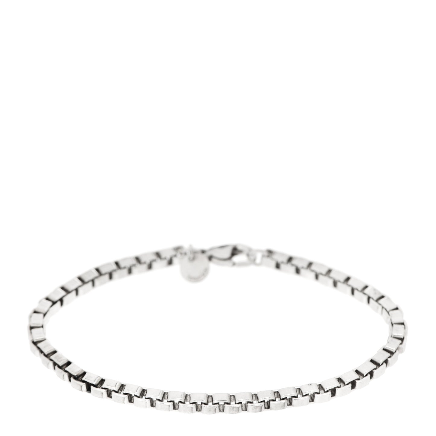 Sterling Silver 4mm Venetian Link Bracelet