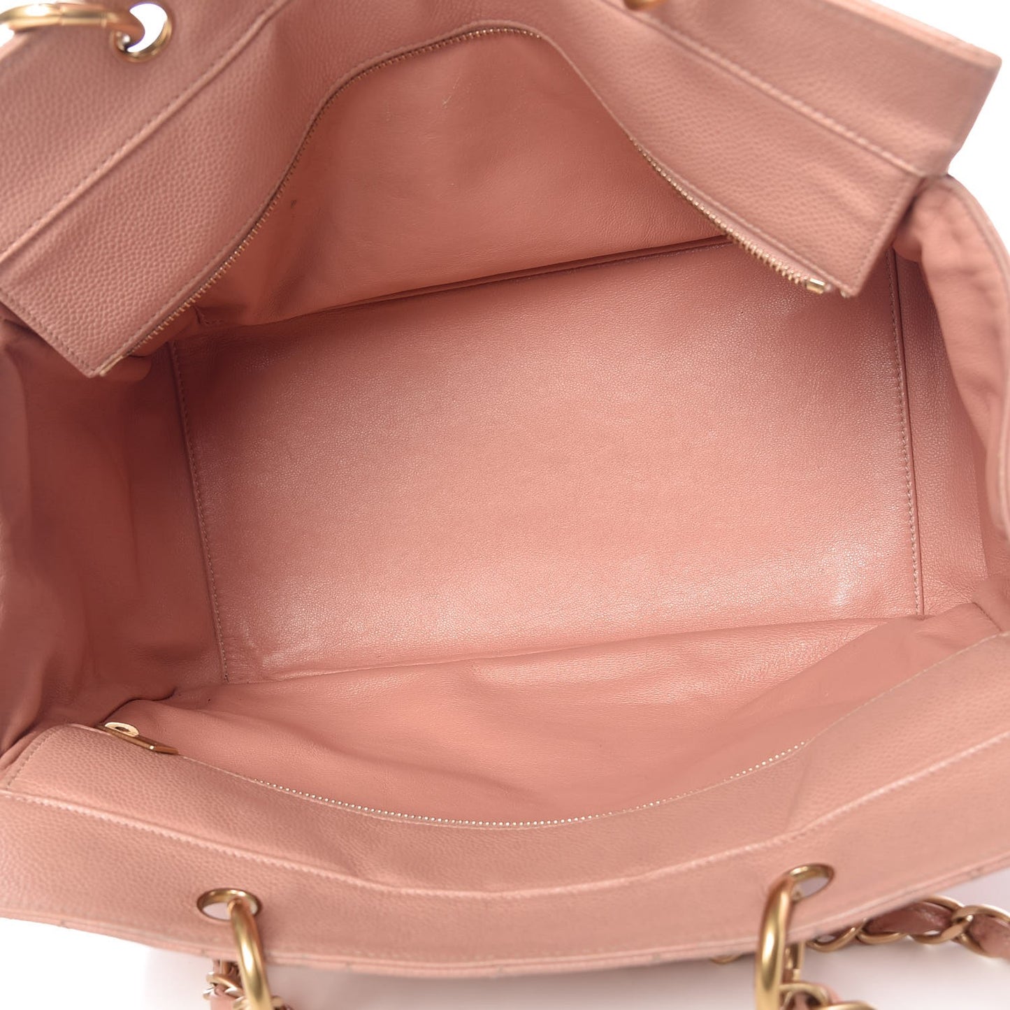 Caviar Quilted Grand Timeless Tote GTT Pink