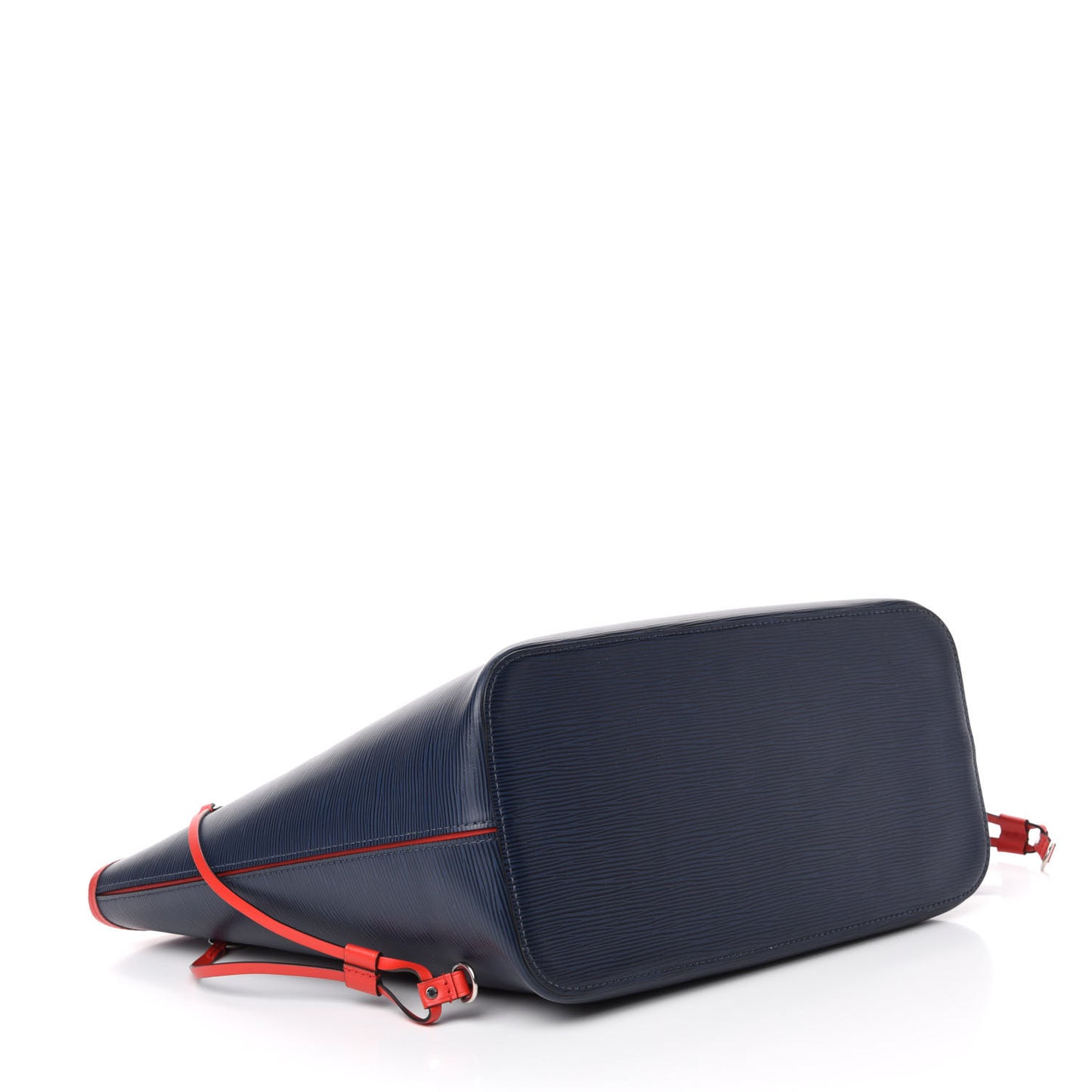 Epi Neverfull MM Indigo Coquelicot