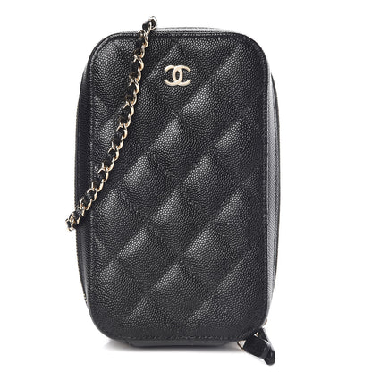 Chanel Caviar Quilted Classic Clutch With Chain Black 1 of 11