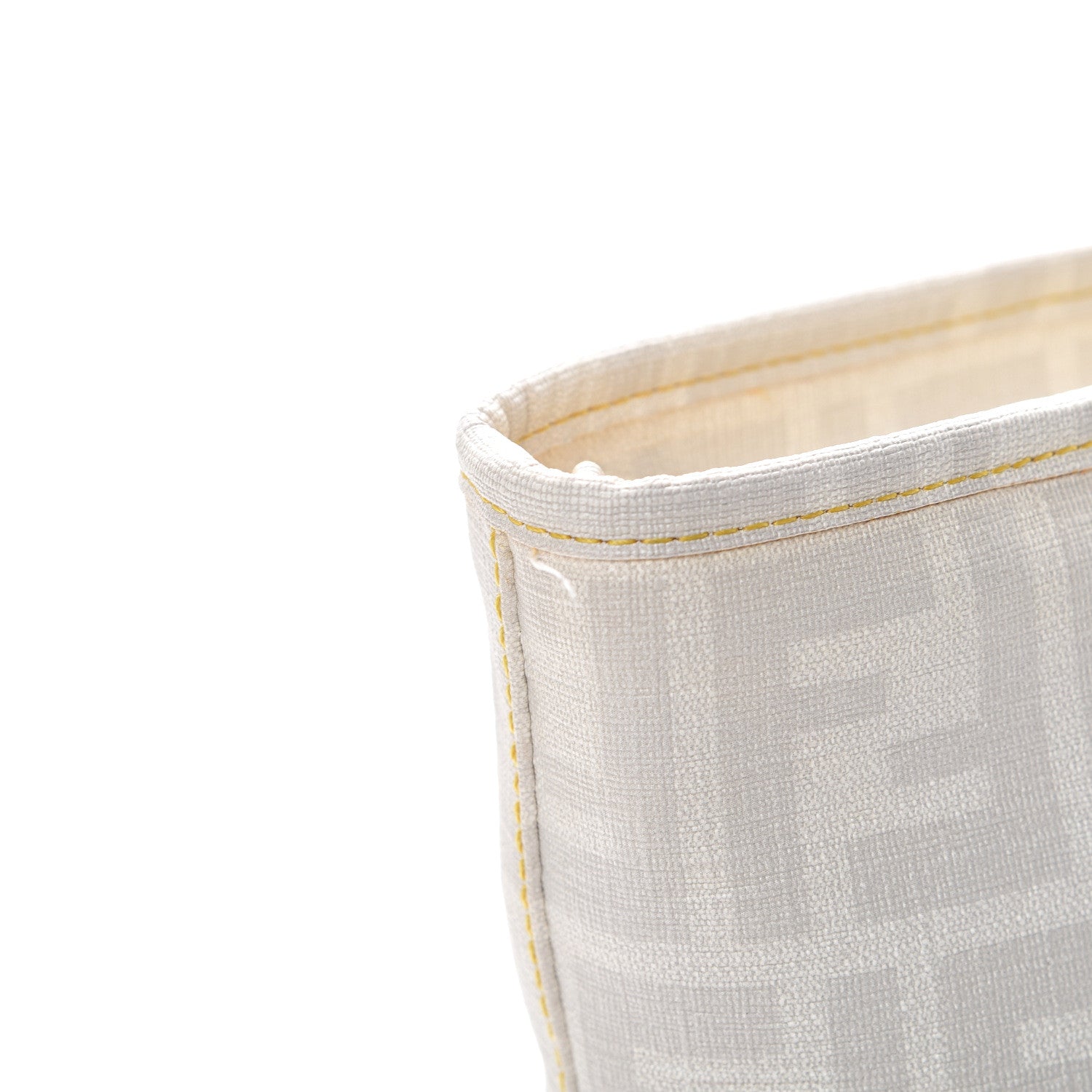 Fendi Zucca Spalmati Medium Roll Tote Bianco 16 of 16