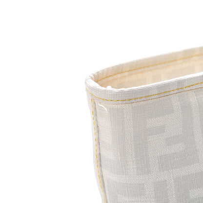 Fendi Zucca Spalmati Medium Roll Tote Bianco 16 of 16