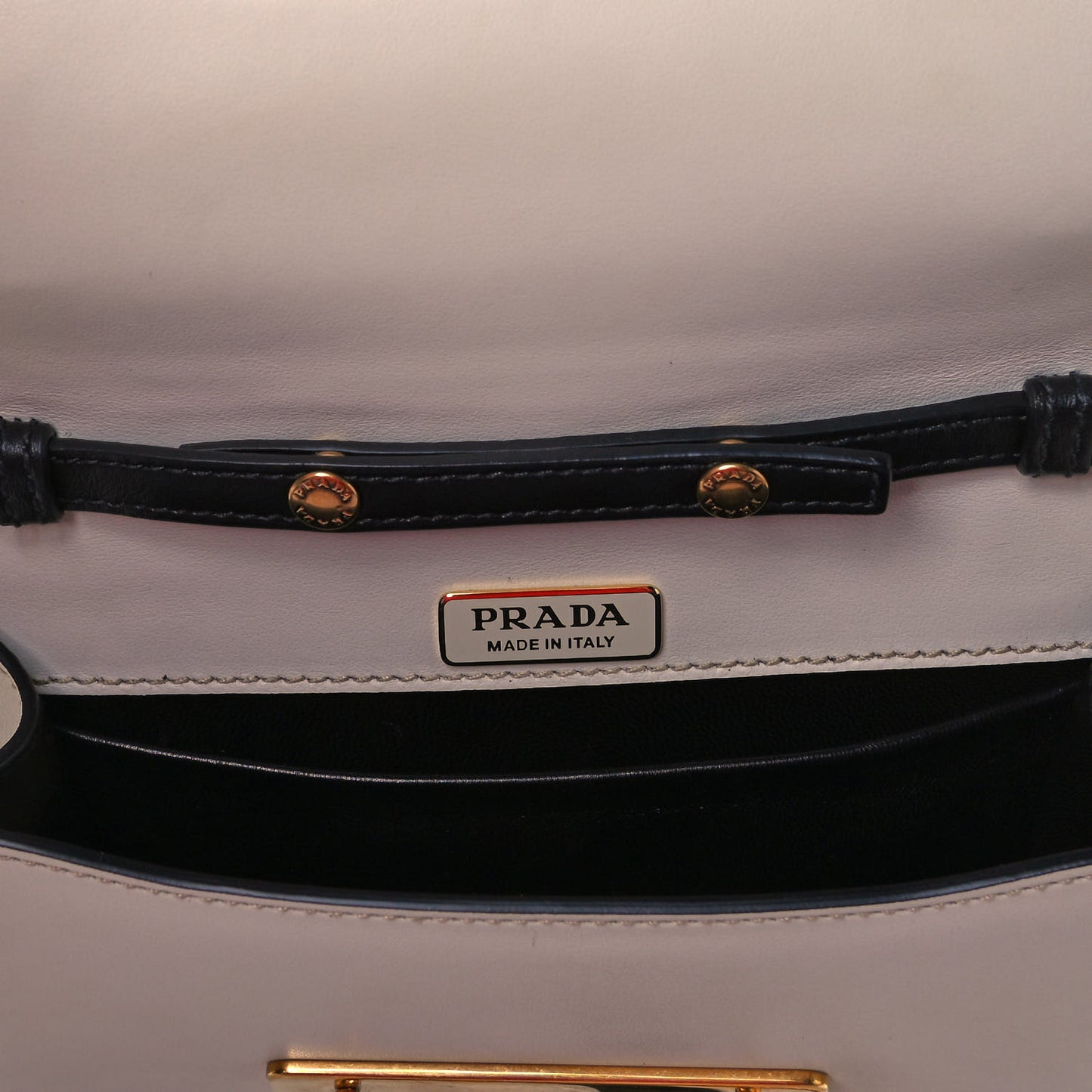 City Calf Saffiano Astrology Cahier Bag Talco Black