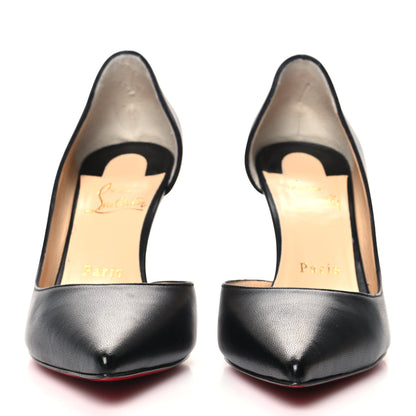 Christian Louboutin Shiny Nappa Iriza 85 Pumps 37.5 Black 2 of 11