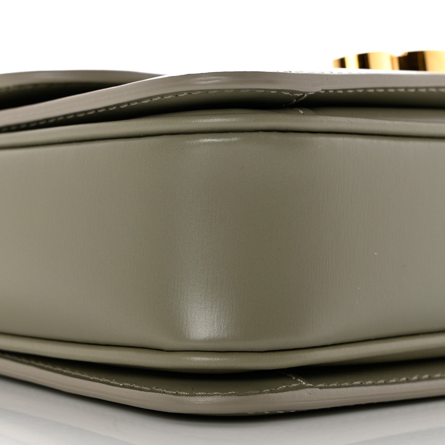 Celine Shiny Calfskin Teen Triomphe Green Clay 10 of 11