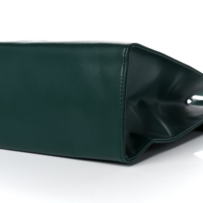 Telfar Vegan Leather Medium Shopping Bag Dark Olive 9 of 9