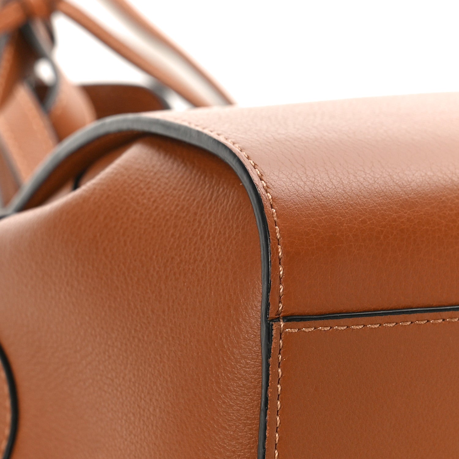Loewe Calfskin Mini Hammock Shoulder Bag Tan 7 of 8