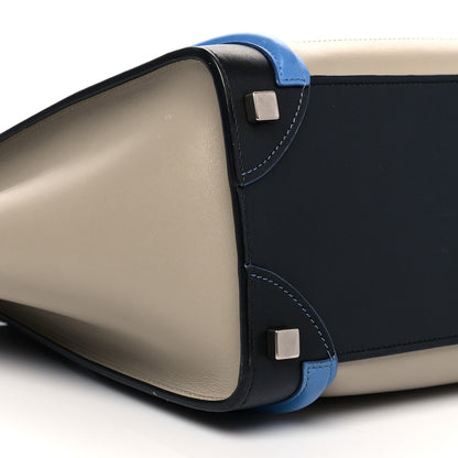 Celine Shiny Smooth Calfskin Micro Tri-Color Luggage Quartz 8 of 15
