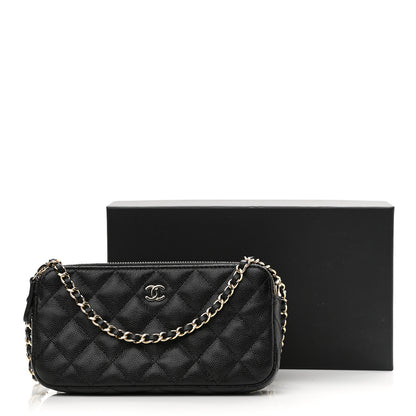 Chanel Caviar Quilted Small Clutch With Chain Black 12 of 12