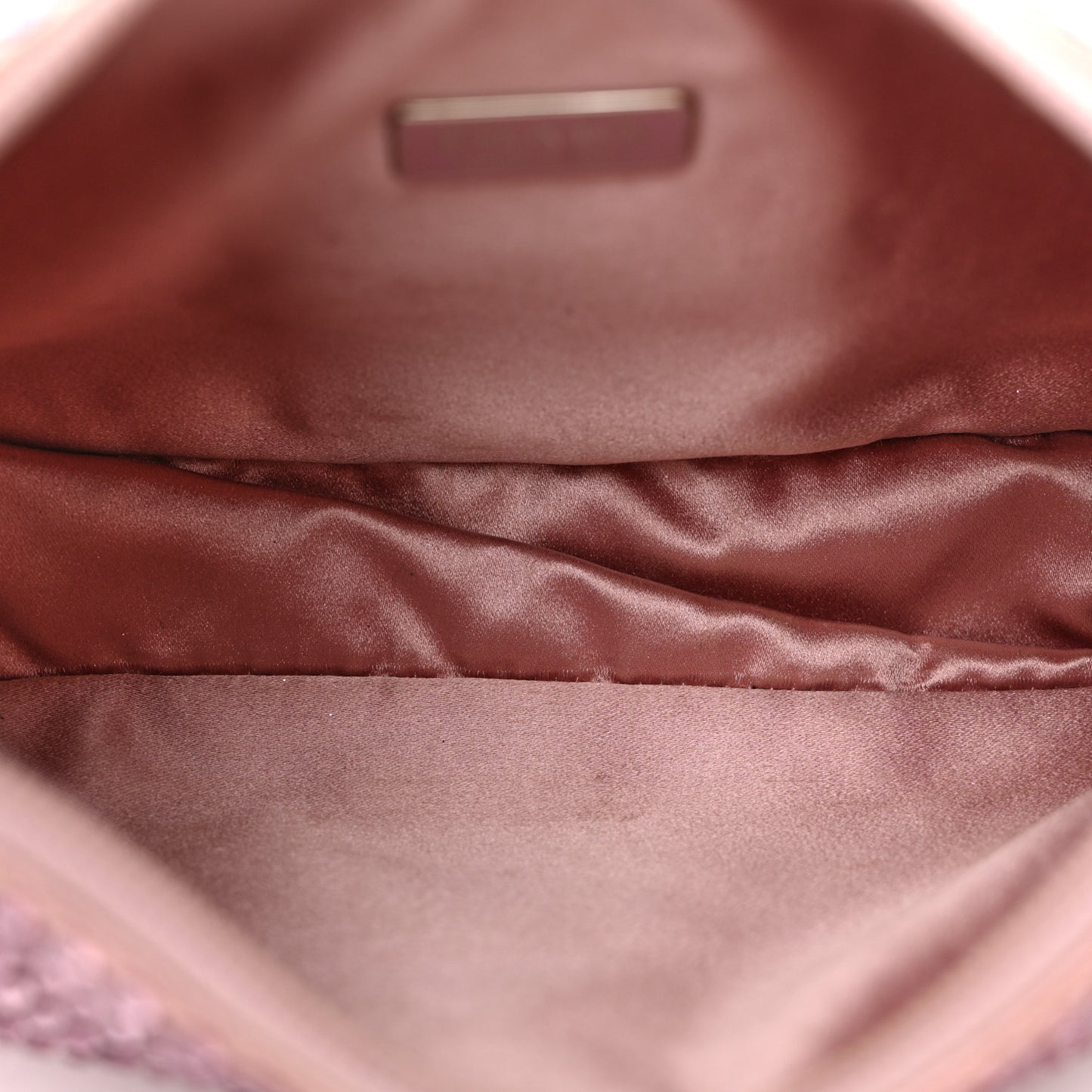 Satin Crystal Mini Re-Edition 2000 Bag Alabastro