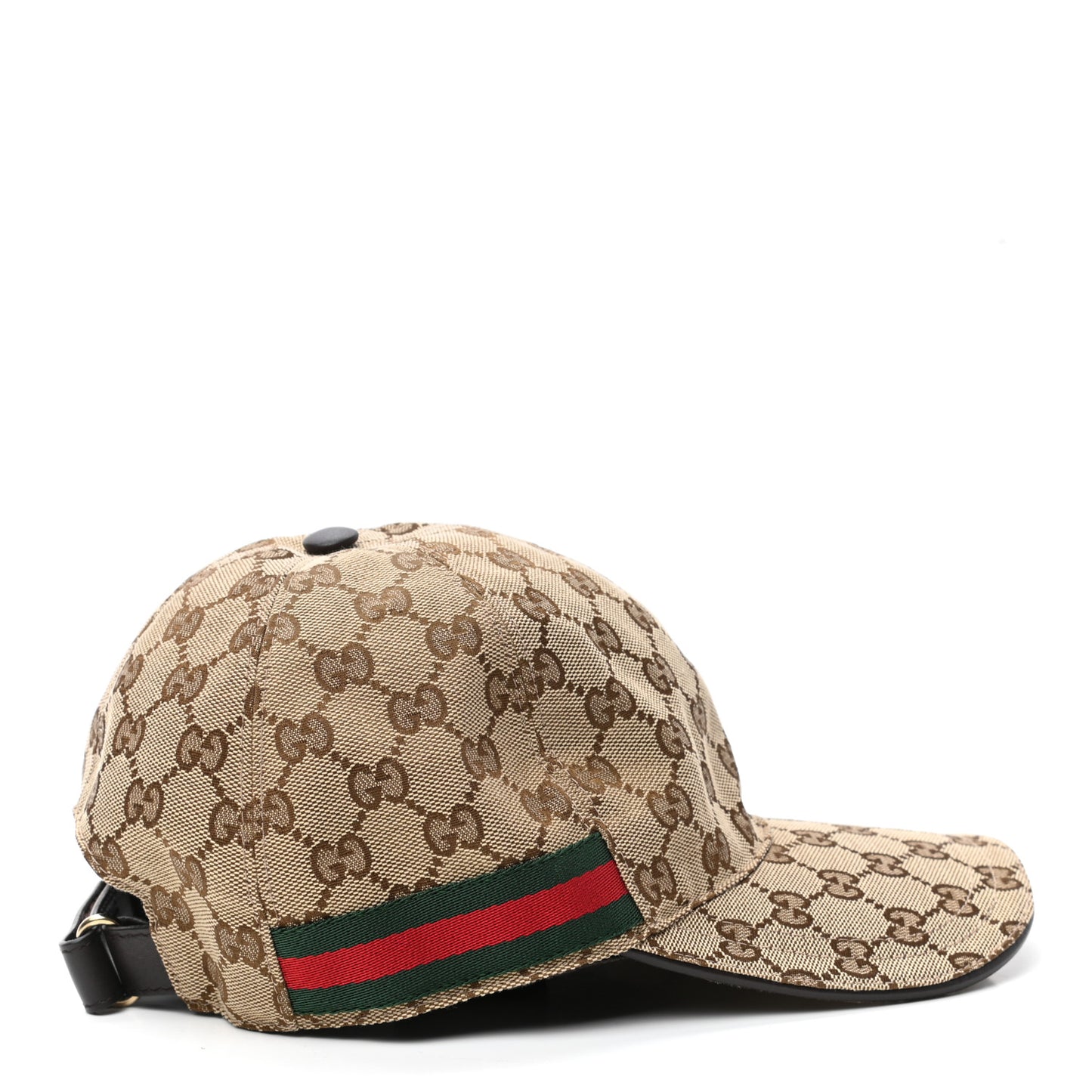 Monogram Web Baseball Hat M Beige Cocoa