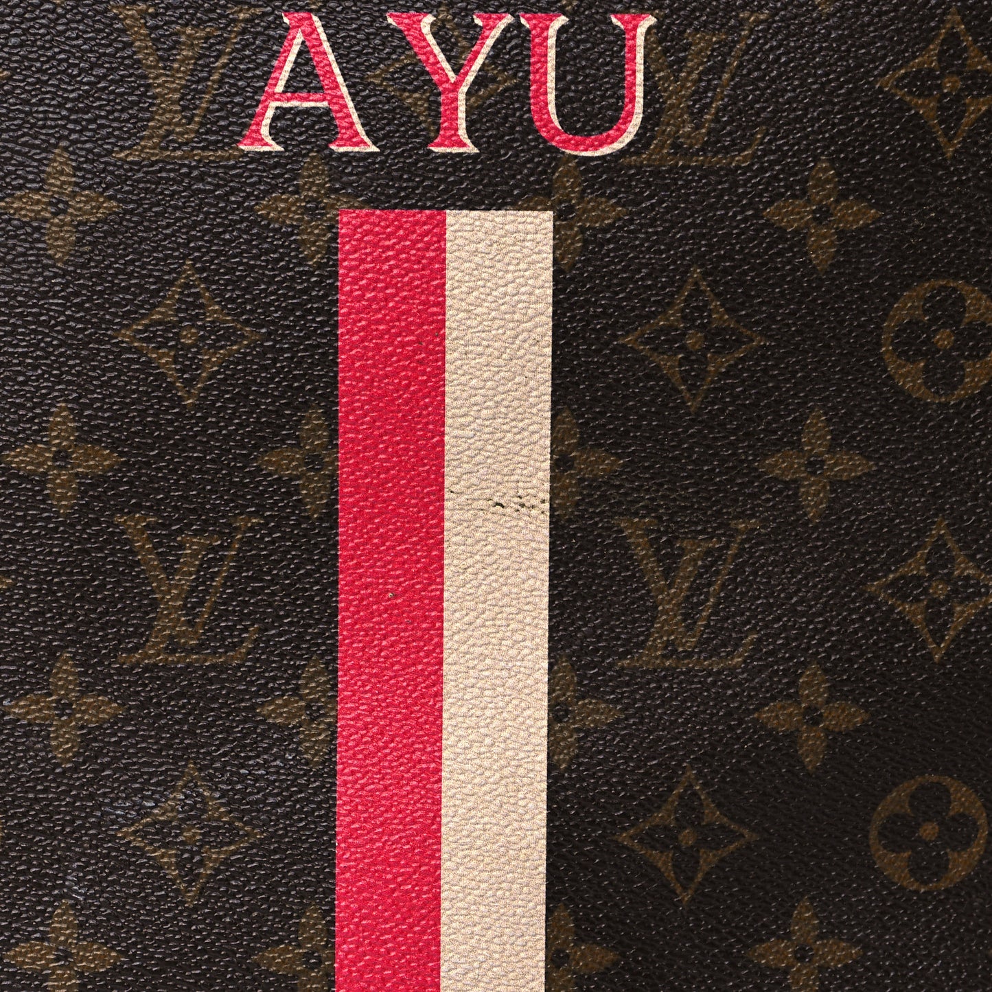 Monogram My LV Heritage Neverfull GM Fuchsia White