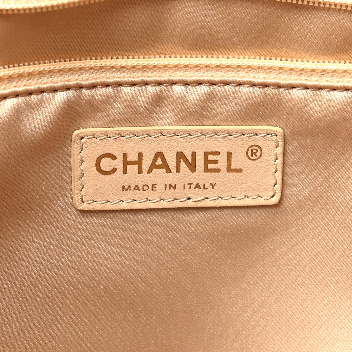 Chanel Caviar Quilted Grand Shopping Tote GST Beige Clair 7 of 13
