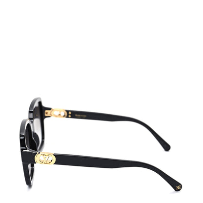 Louis Vuitton Acetate Mini Link Soft Square Sunglasses Z1727W Black 3 of 7
