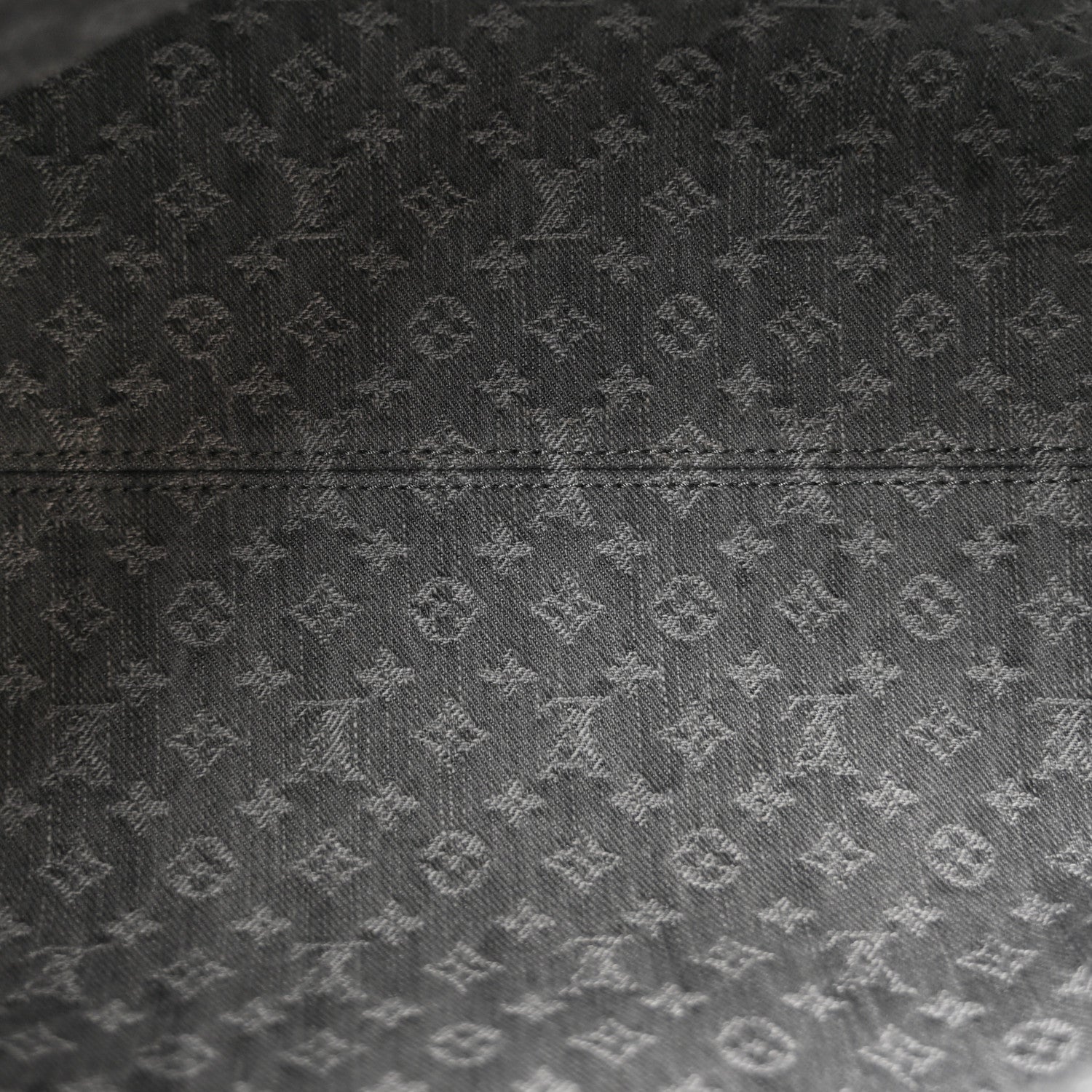 Louis Vuitton Monogram Denim Speedy Soft 30 Washed Gray 5 of 10
