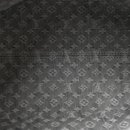 Louis Vuitton Monogram Denim Speedy Soft 30 Washed Gray 5 of 10