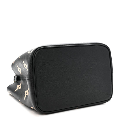 Louis Vuitton Empreinte Monogram Giant Neonoe MM Black Beige 5 of 11