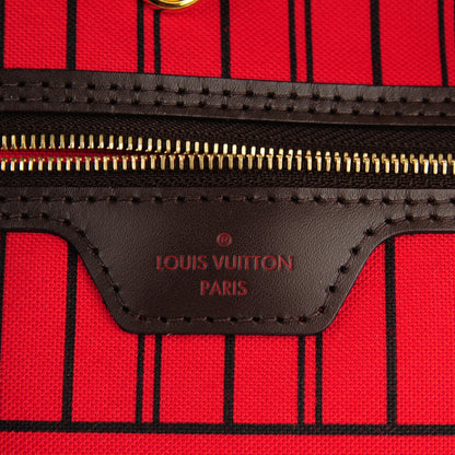 Louis Vuitton Damier Ebene Neverfull MM 6 of 8