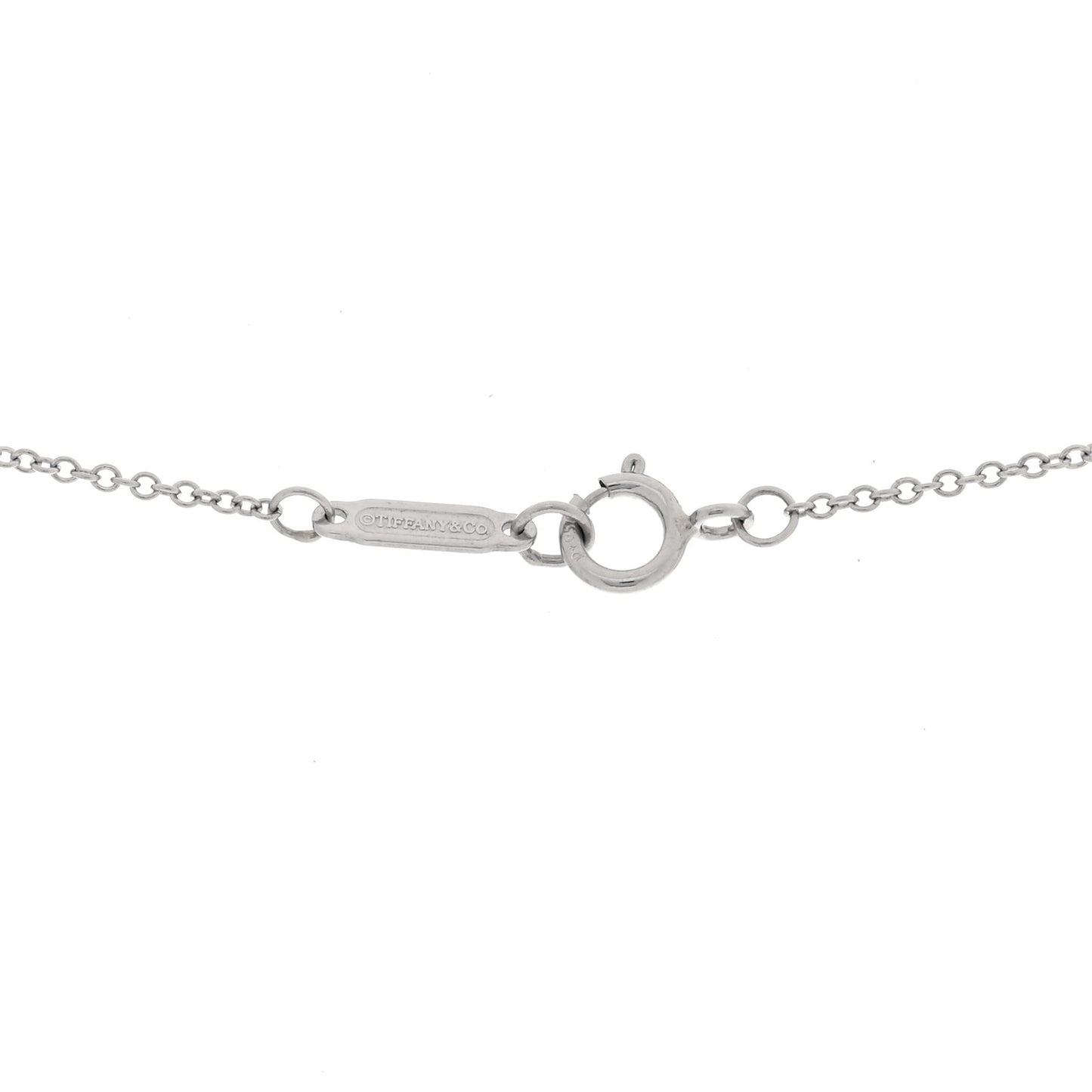 Platinum Diamond .51ct Solitaire Pendant Necklace