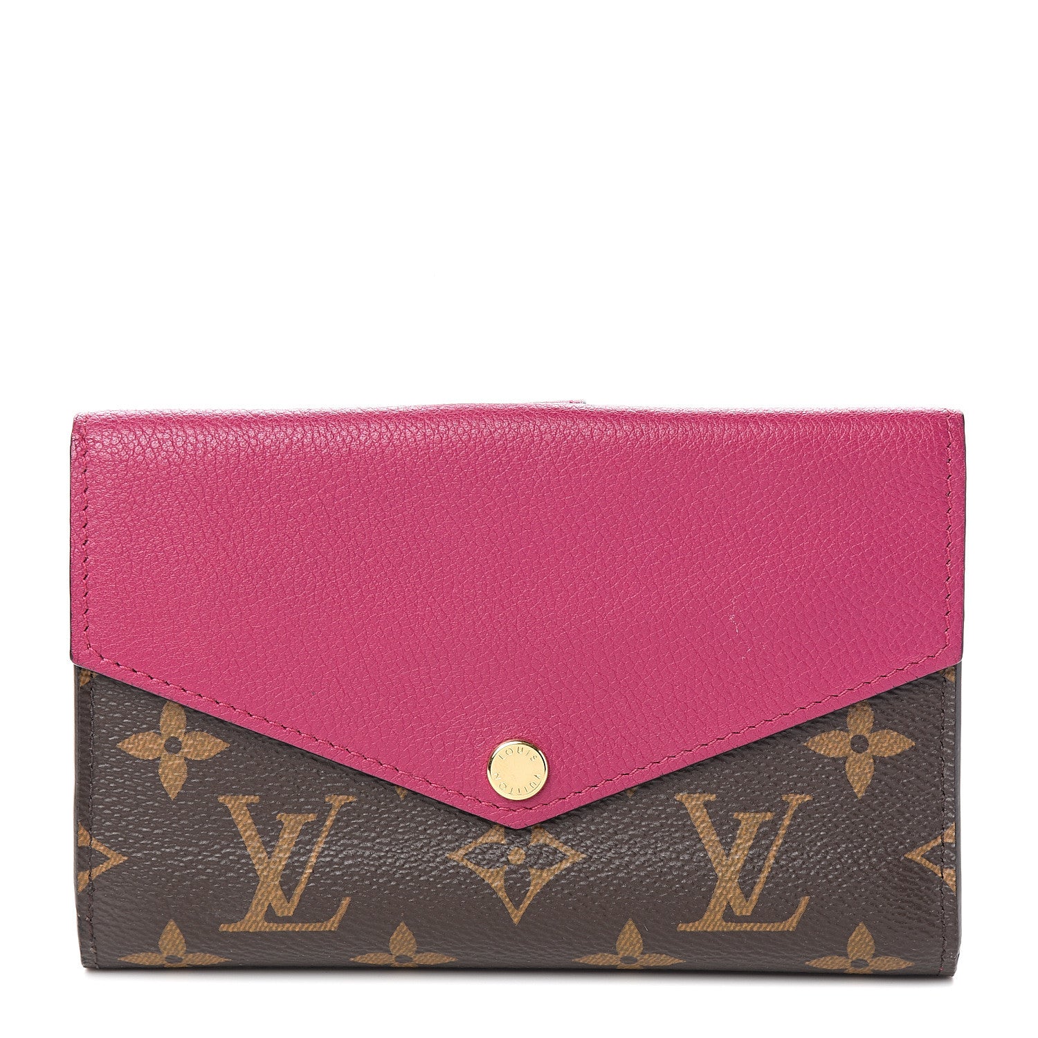 Louis Vuitton Monogram Pallas Compact Wallet Grape 1 of 5