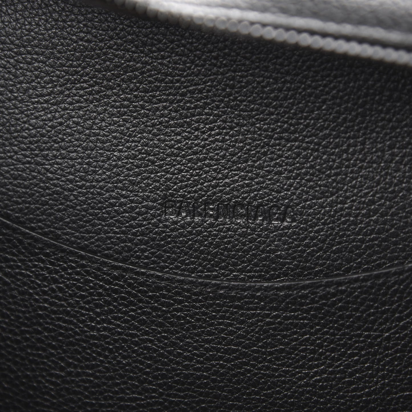Grained Calfskin Neo Classic Black Hardware Large Top Handle Bag Black