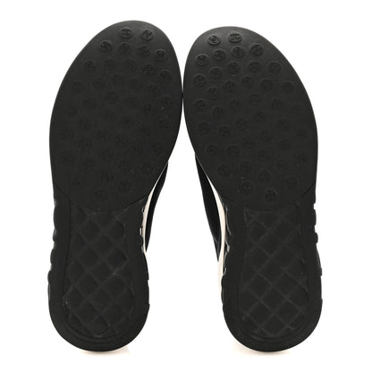 Chanel Lycra CC Sneakers 41 Navy 6 of 8