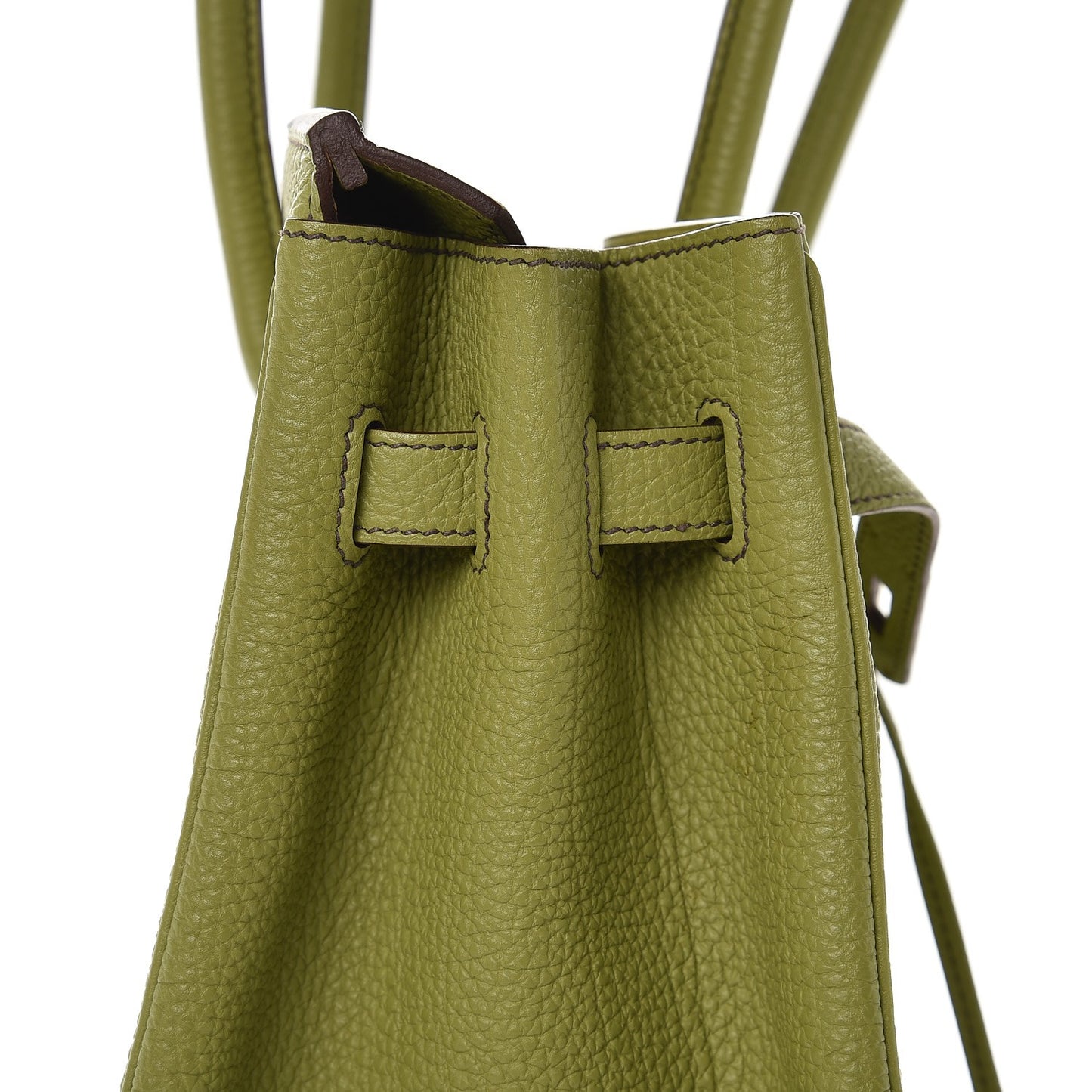 Togo Birkin 35 Vert Anis