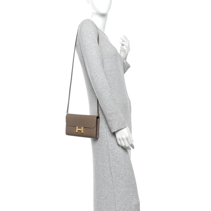 Hermes Epsom Constance Long To Go Wallet Etoupe 2 of 11