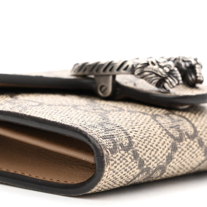 Gucci GG Supreme Monogram Dionysus Coin Purse Taupe 8 of 9
