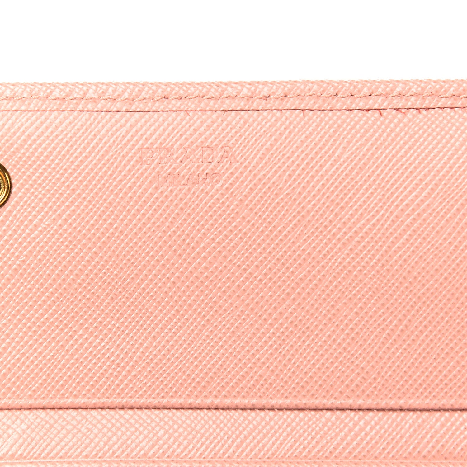 Prada Saffiano Metal Continental Flap Wallet Orchidea 5 of 10