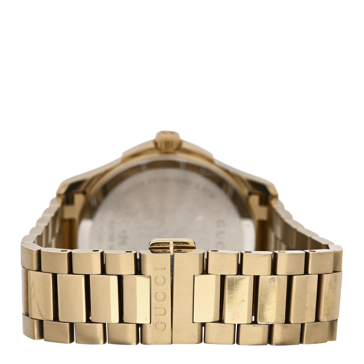 Stainless Steel 38mm G-Timeless Diamante Quartz Watch Gold