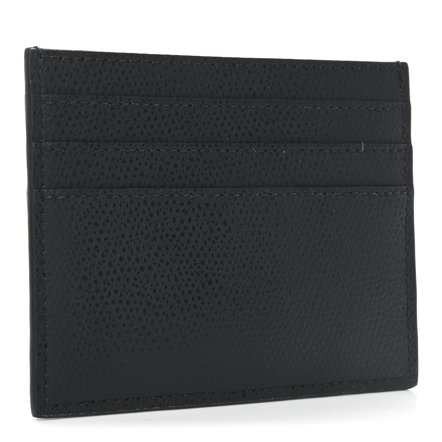 Fendi Vitello Cruise FF Diamonds Card Holder Black 3 of 6