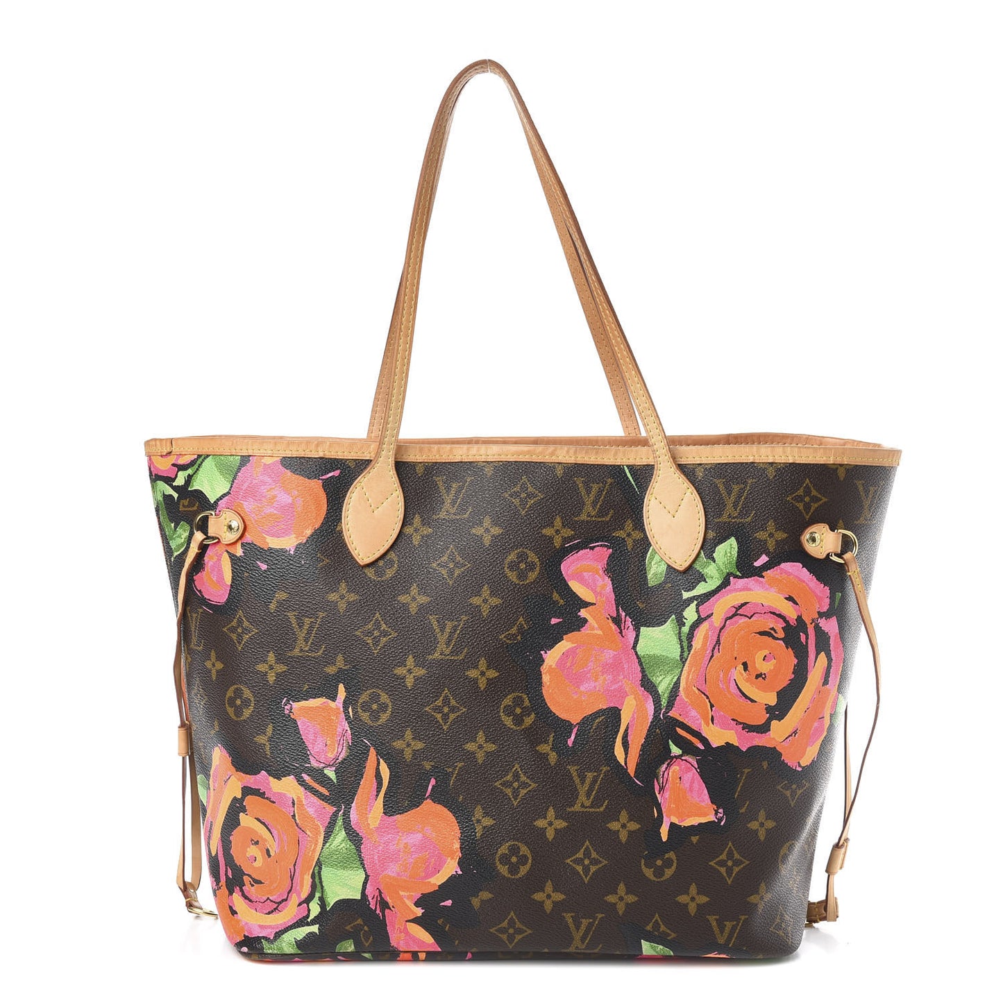 Monogram Roses Neverfull MM