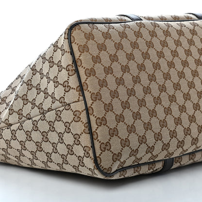 Gucci GG Monogram Large Joy Tote Bag Dark Brown 8 of 9