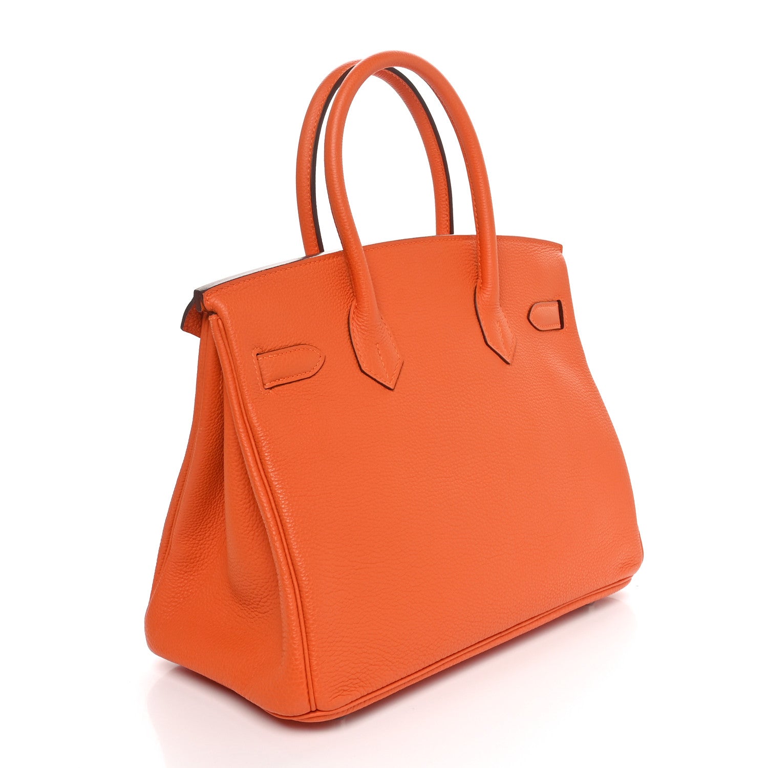 Hermes Togo BIRKIN 30 Orange 3 of 10