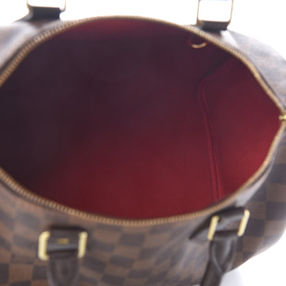 Louis Vuitton Damier Ebene Speedy 35 5 of 9