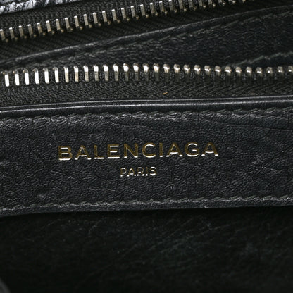 Balenciaga Agneau Arena Graffiti All Over S Bazar Shopper Tote Black Vert Rouge 6 of 7