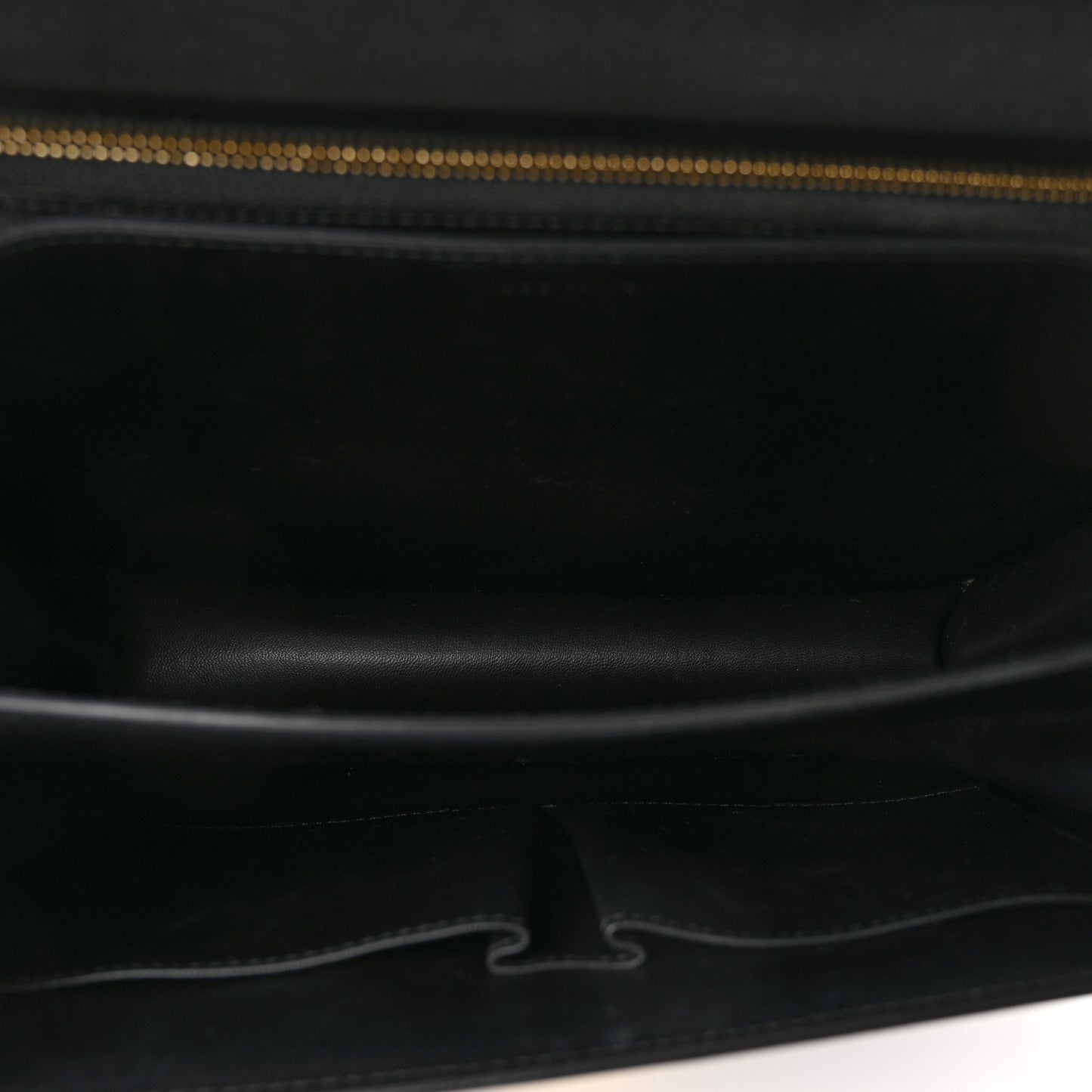 Box Calfskin Medium Classic Box Flap Bag Black