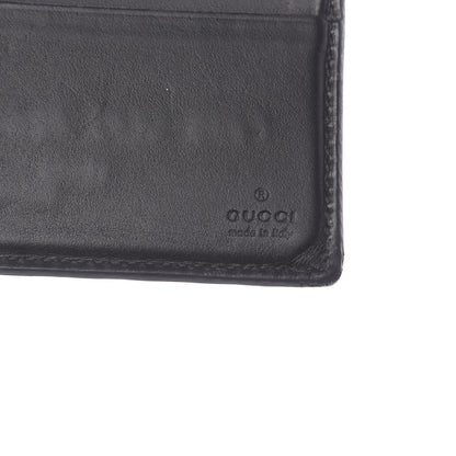 Gucci GG Supreme Monogram Kingsnake Bi-Fold Wallet Black 6 of 11