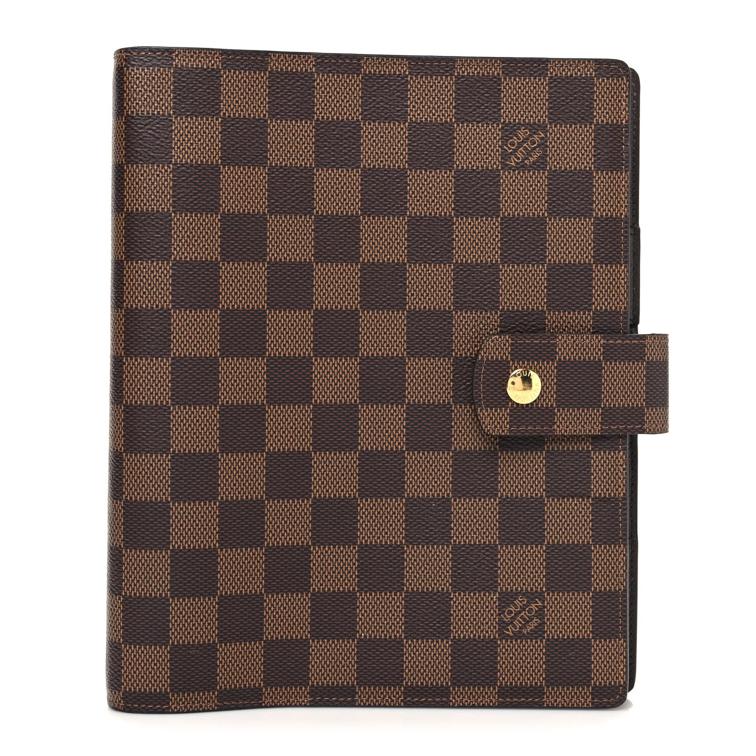 Louis Vuitton Damier Ebene Large Ring Agenda Cover 1 of 9
