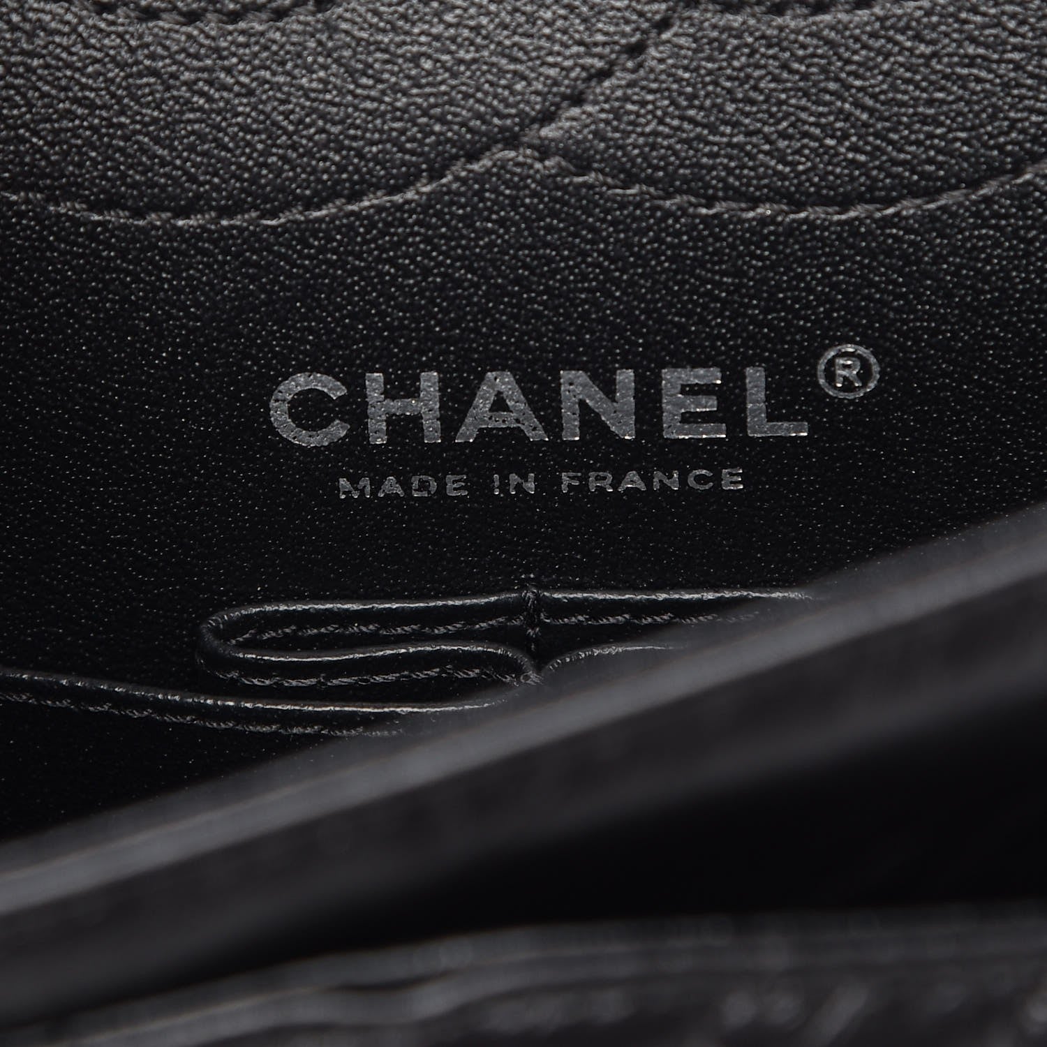 Chanel Aged Calfskin Chevron Quilted 2.55 Reissue 225 So Black 6 of 9