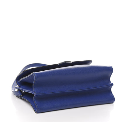 Fendi Vitello Elite Flamingo Demi Jour Shoulder Bag Blue Neon 3 of 10