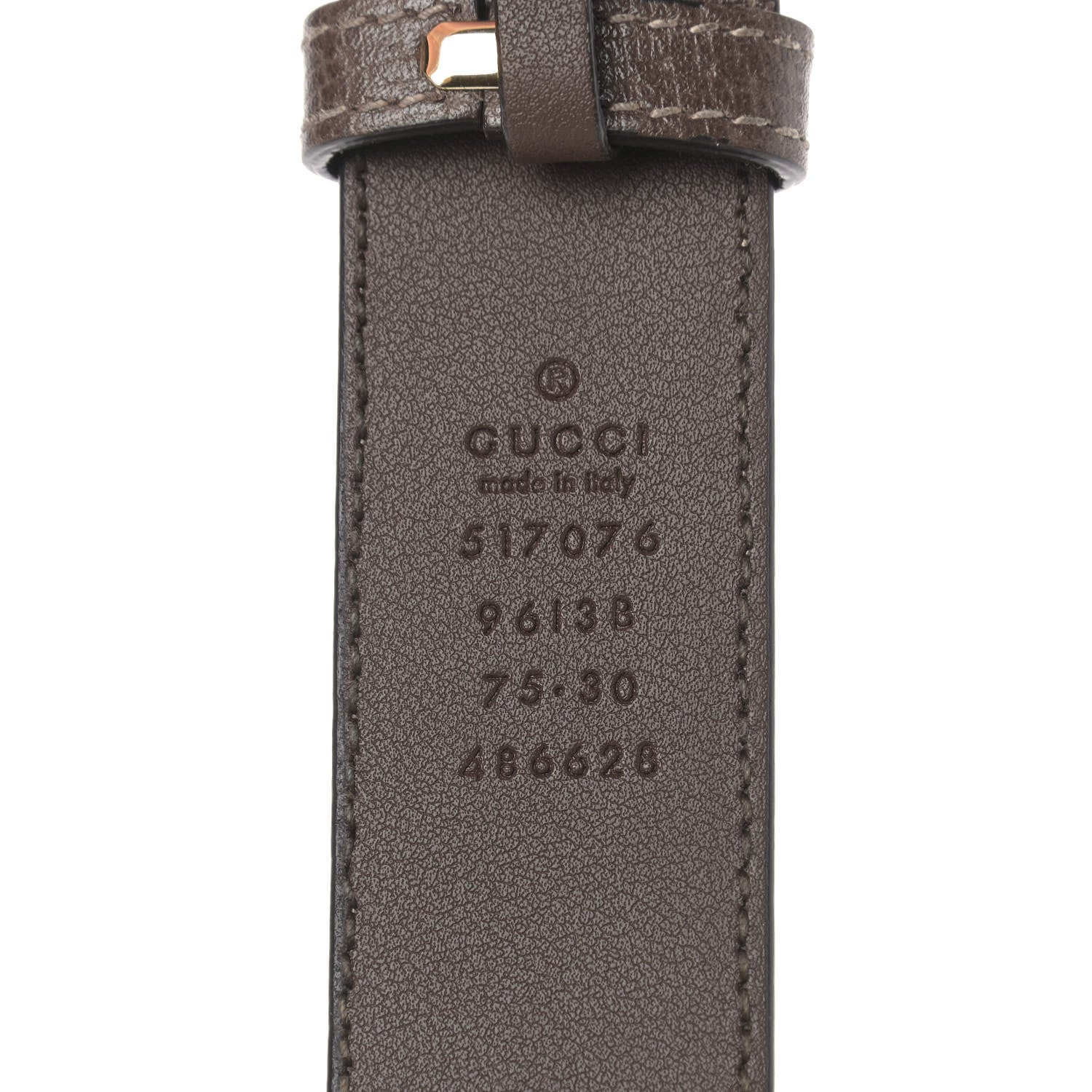 Gucci GG Supreme Monogram Web Small Ophidia Belt Bag 75 30 Dark Brown 8 of 14