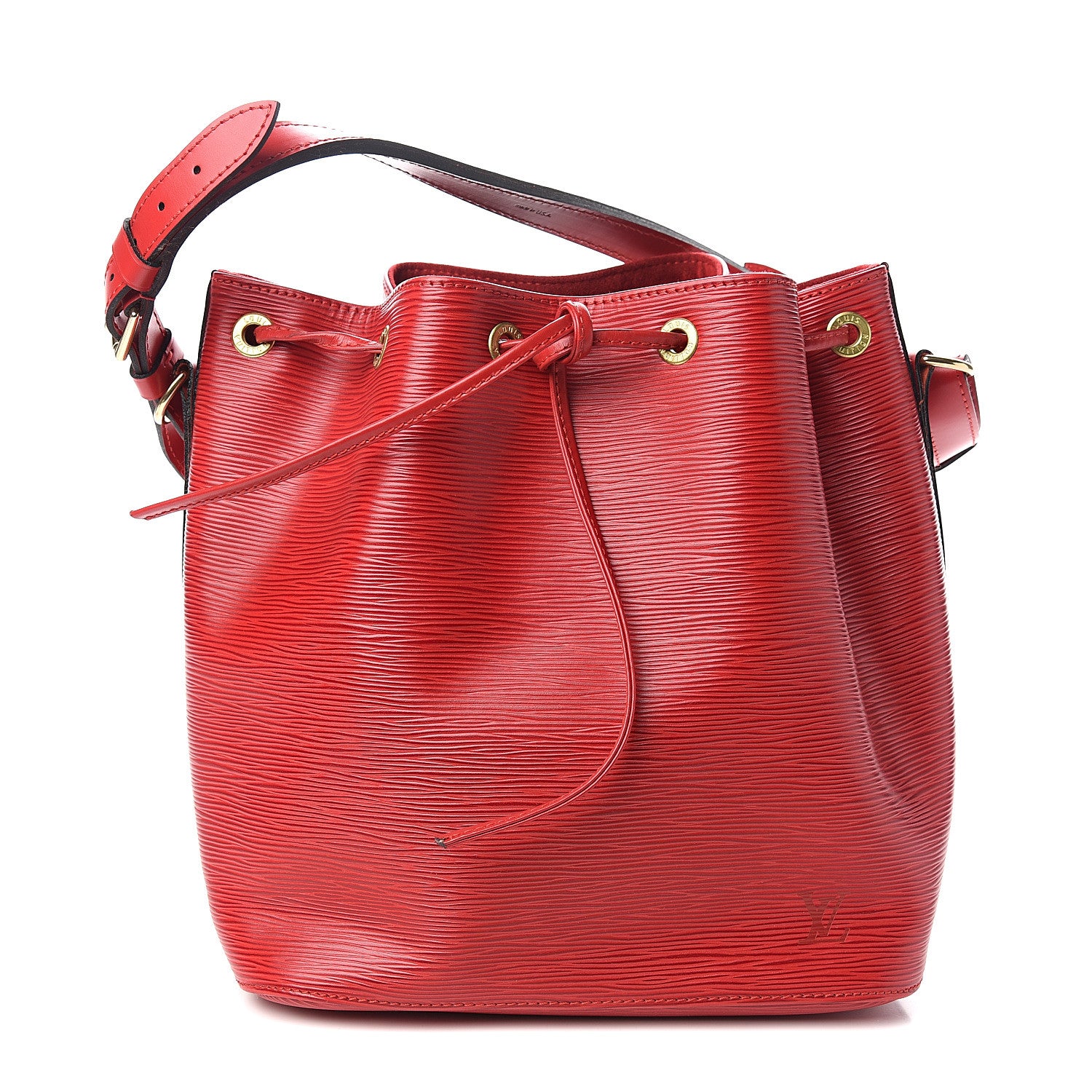 Louis Vuitton Epi Petit Noe Castillan Red 1 of 9