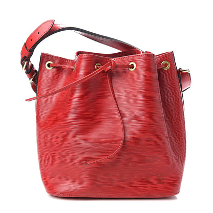 Louis Vuitton Epi Petit Noe Castillan Red 1 of 9