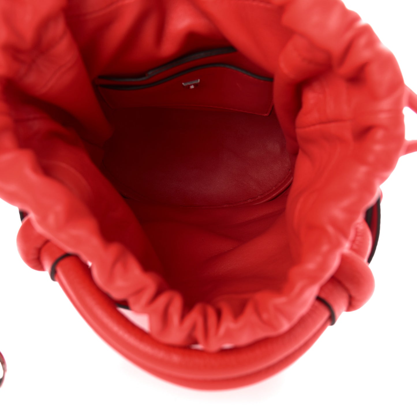 Calfskin Cage Bag Candy Apple Red