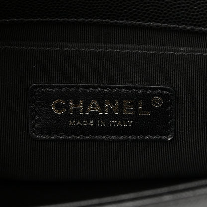 Chanel Caviar Quilted Small Boy Flap Black 6 of 13